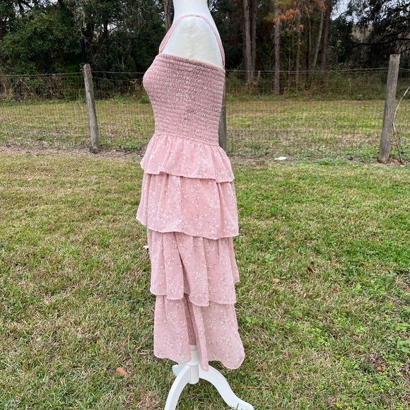 Ruffle Tiered Midi Dress - Picture 3 of 5